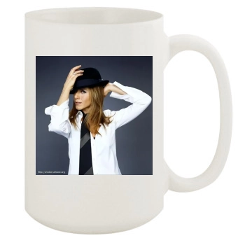 Jennifer Aniston 15oz White Mug