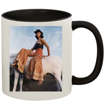 Jennifer Beals 11oz Colored Inner & Handle Mug