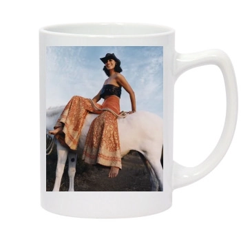 Jennifer Beals 14oz White Statesman Mug