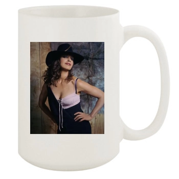 Jennifer Beals 15oz White Mug