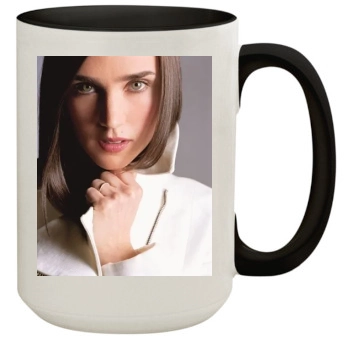 Jennifer Connelly 15oz Colored Inner & Handle Mug