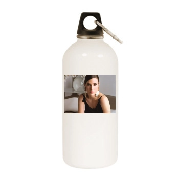 Jennifer Connelly White Water Bottle With Carabiner