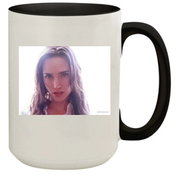 Jennifer Connelly 15oz Colored Inner & Handle Mug