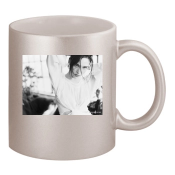 Jennifer Connelly 11oz Metallic Silver Mug