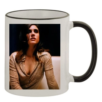 Jennifer Connelly 11oz Colored Rim & Handle Mug