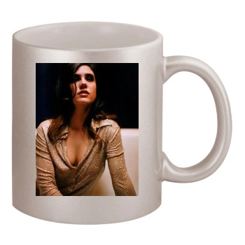 Jennifer Connelly 11oz Metallic Silver Mug