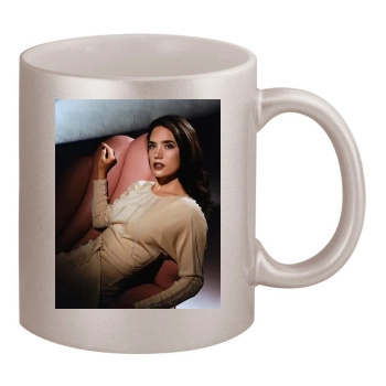 Jennifer Connelly 11oz Metallic Silver Mug