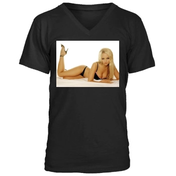 Jennifer Ellison Men's V-Neck T-Shirt