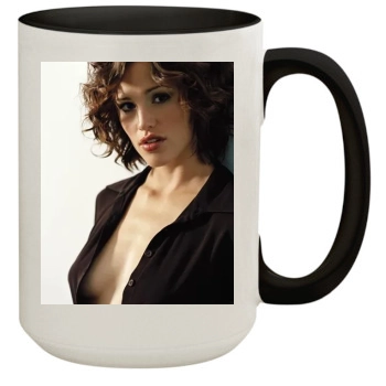 Jennifer Garner 15oz Colored Inner & Handle Mug