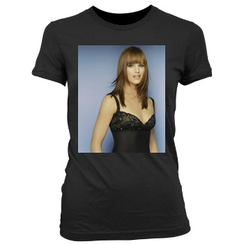 Jennifer Garner Women's Junior Cut Crewneck T-Shirt