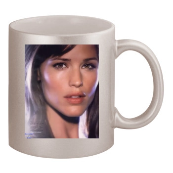 Jennifer Garner 11oz Metallic Silver Mug