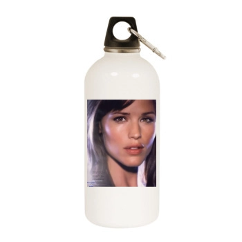 Jennifer Garner White Water Bottle With Carabiner