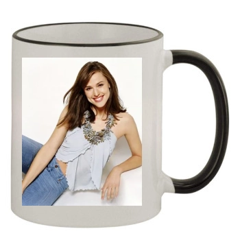 Jennifer Garner 11oz Colored Rim & Handle Mug