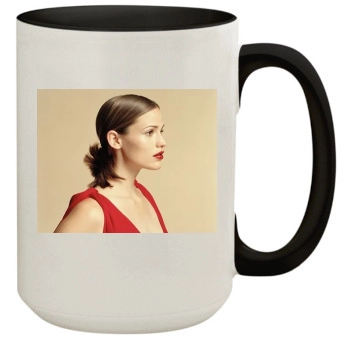 Jennifer Garner 15oz Colored Inner & Handle Mug