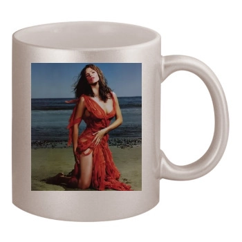 Jennifer Garner 11oz Metallic Silver Mug