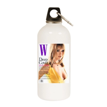 Jennifer Garner White Water Bottle With Carabiner