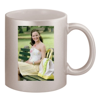 Jennifer Garner 11oz Metallic Silver Mug