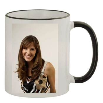 Jennifer Garner 11oz Colored Rim & Handle Mug