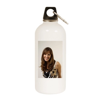 Jennifer Garner White Water Bottle With Carabiner