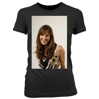 Jennifer Garner Women's Junior Cut Crewneck T-Shirt