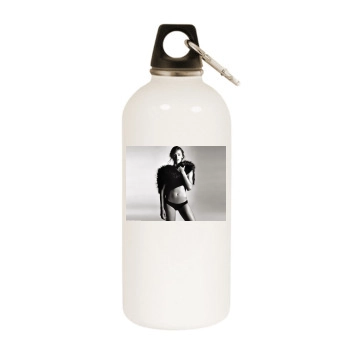 Jennifer Garner White Water Bottle With Carabiner