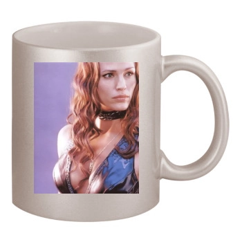 Jennifer Garner 11oz Metallic Silver Mug