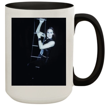 Jennifer Garner 15oz Colored Inner & Handle Mug