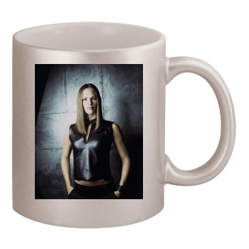 Jennifer Garner 11oz Metallic Silver Mug