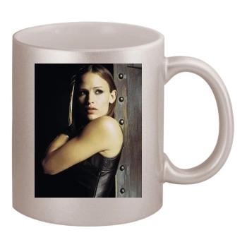 Jennifer Garner 11oz Metallic Silver Mug