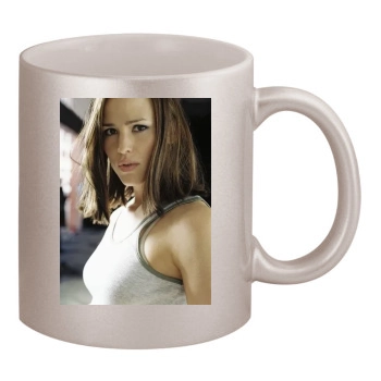 Jennifer Garner 11oz Metallic Silver Mug