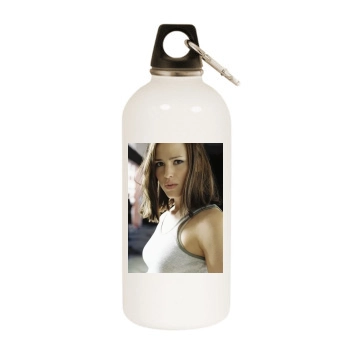 Jennifer Garner White Water Bottle With Carabiner