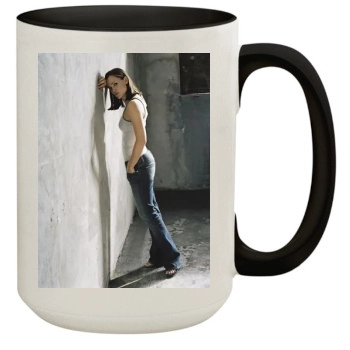 Jennifer Garner 15oz Colored Inner & Handle Mug