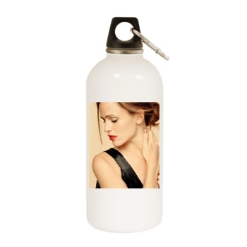 Jennifer Garner White Water Bottle With Carabiner