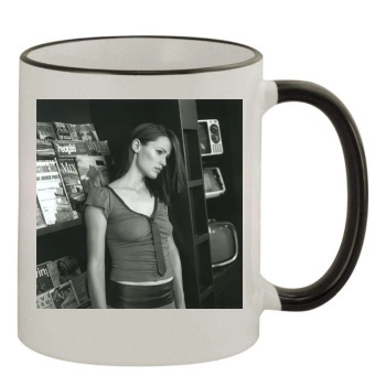 Jennifer Garner 11oz Colored Rim & Handle Mug