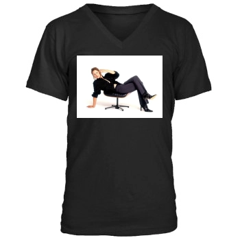 Jennifer Garner Men's V-Neck T-Shirt