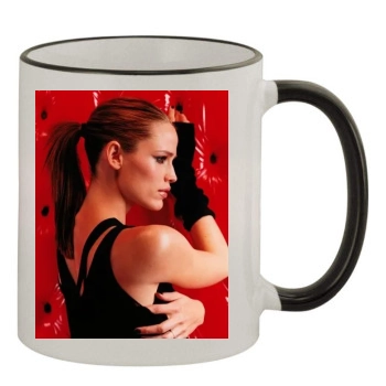 Jennifer Garner 11oz Colored Rim & Handle Mug