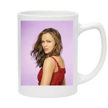 Jennifer Garner 14oz White Statesman Mug