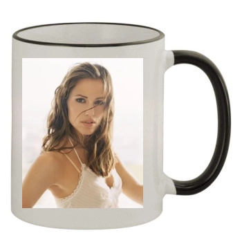 Jennifer Garner 11oz Colored Rim & Handle Mug