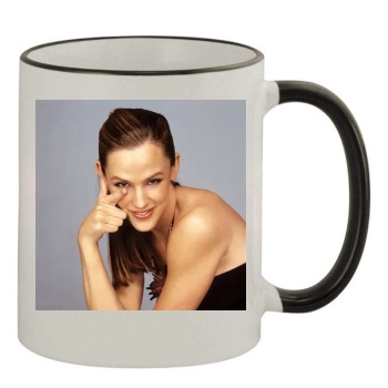 Jennifer Garner 11oz Colored Rim & Handle Mug