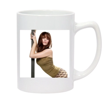 Jennifer Garner 14oz White Statesman Mug