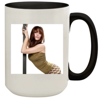 Jennifer Garner 15oz Colored Inner & Handle Mug