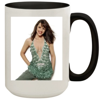 Jennifer Garner 15oz Colored Inner & Handle Mug