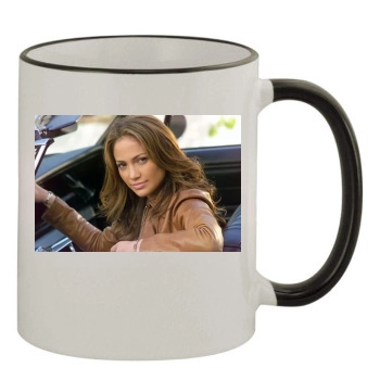 Jennifer Lopez 11oz Colored Rim & Handle Mug