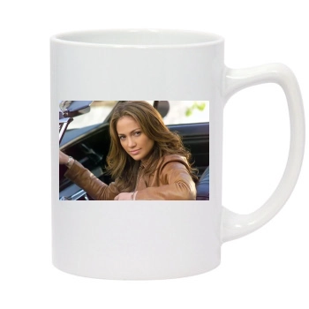 Jennifer Lopez 14oz White Statesman Mug