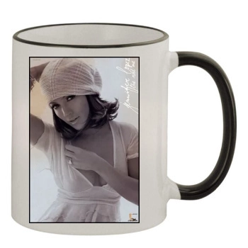 Jennifer Lopez 11oz Colored Rim & Handle Mug