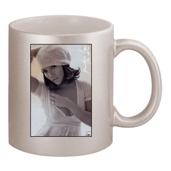 Jennifer Lopez 11oz Metallic Silver Mug