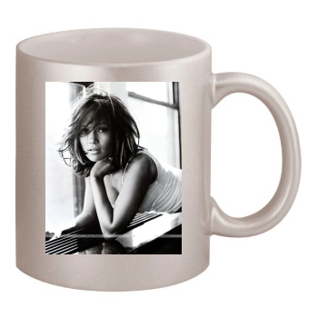 Jennifer Lopez 11oz Metallic Silver Mug