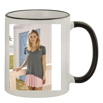 Bar Refaeli 11oz Colored Rim & Handle Mug