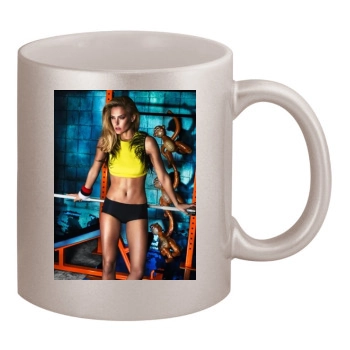 Bar Refaeli 11oz Metallic Silver Mug