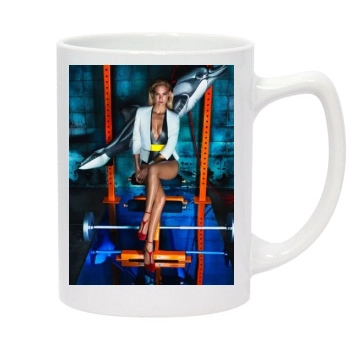 Bar Refaeli 14oz White Statesman Mug